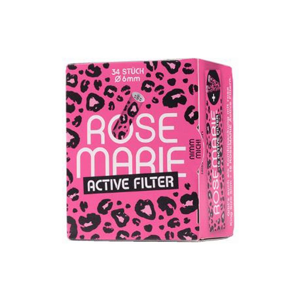 Rose marie active filter ø6mm 34 stk