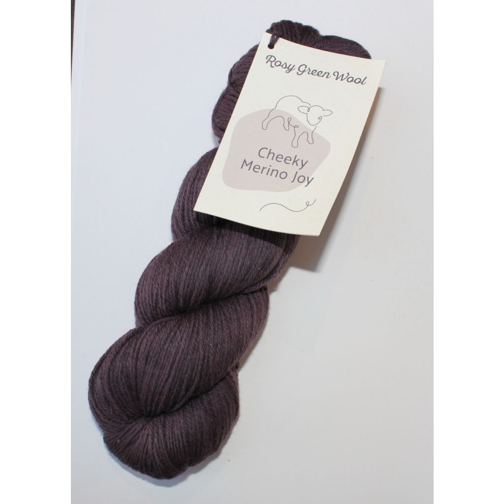 Rosy Green Wool - Ametyst farve 134 - 100g