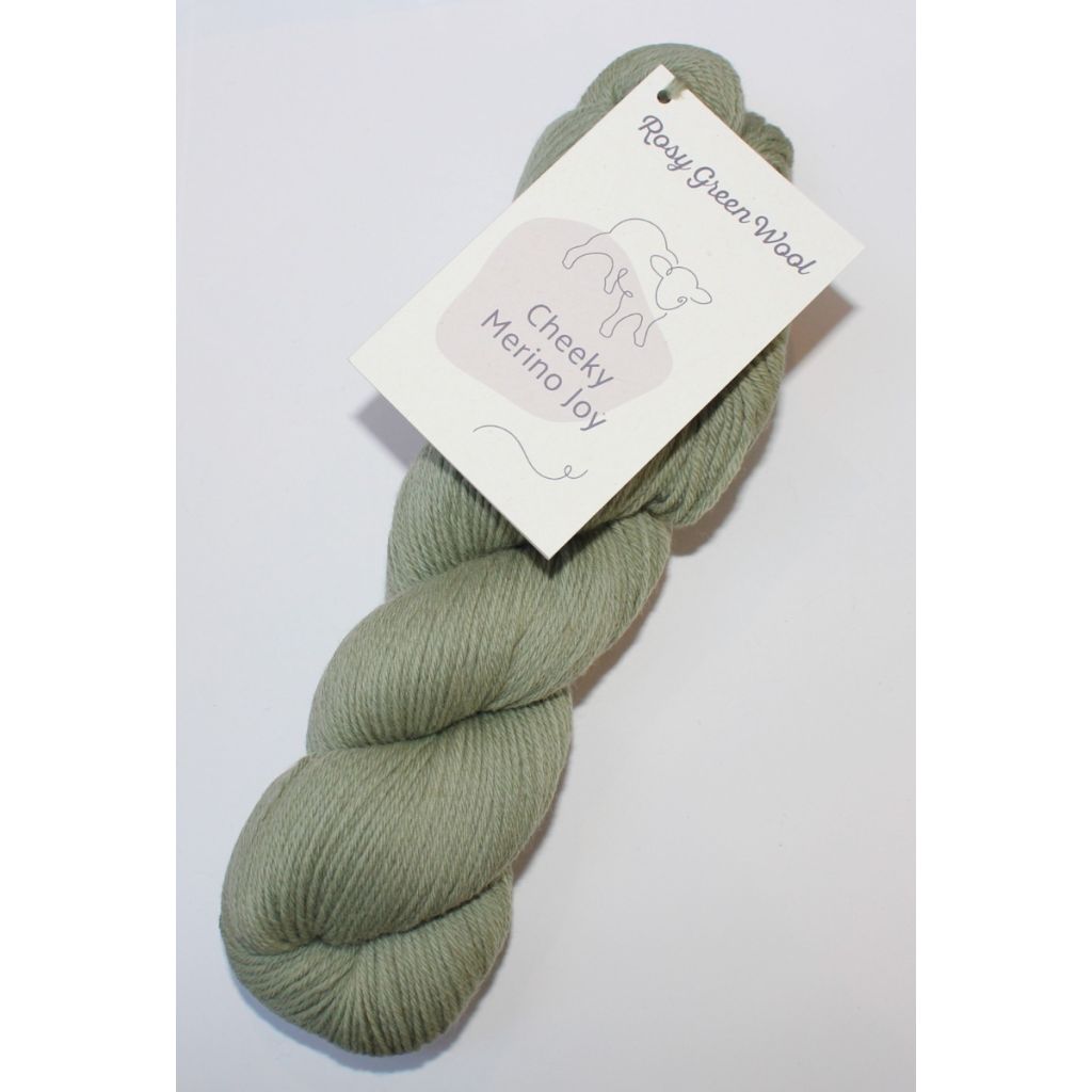 Rosy Green Wool - Sivgrøn farve 148 - 100g