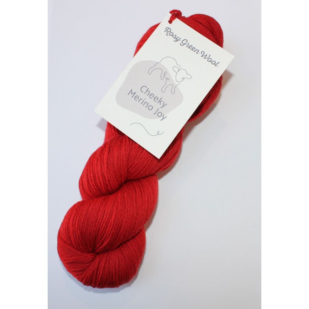Rosy Green Wool - Chili farve 159 - 100g