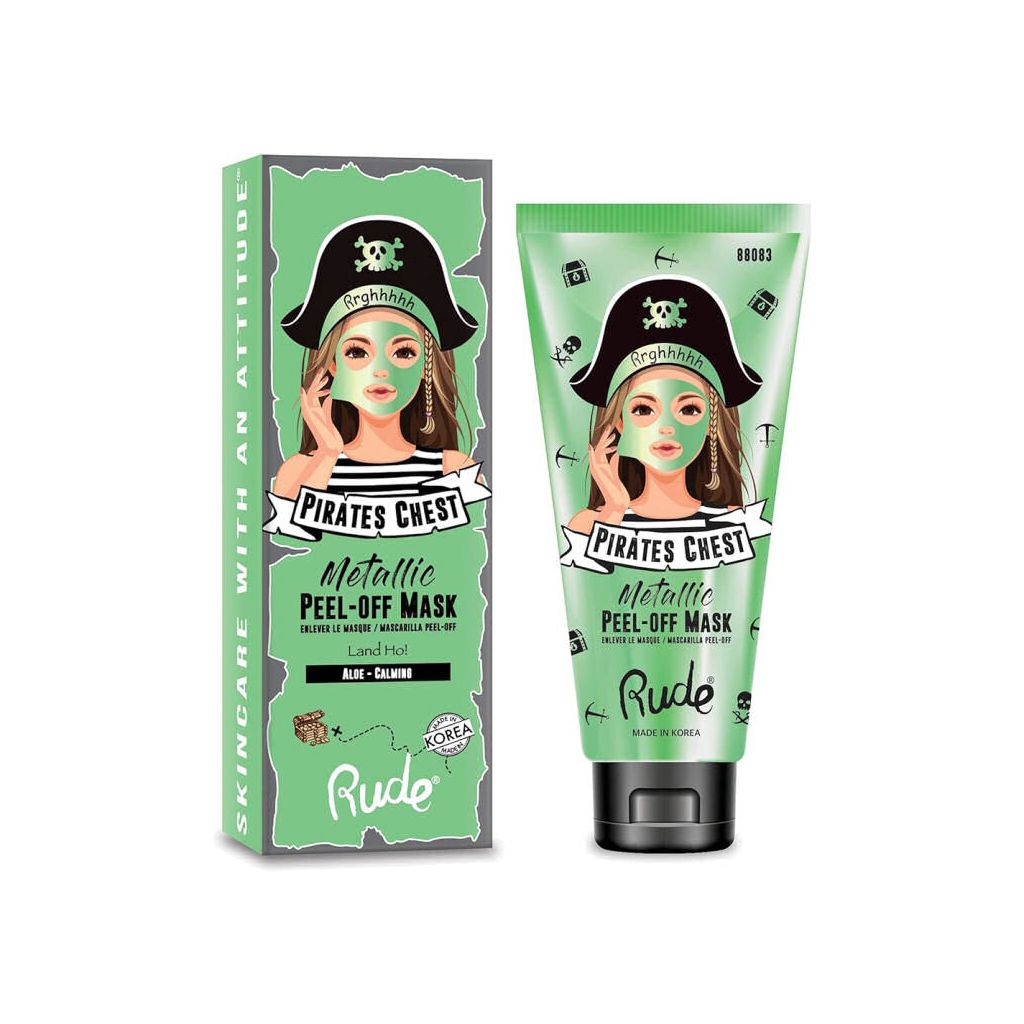 Rude pirates chest metallic peel-off mask land ho 60ml