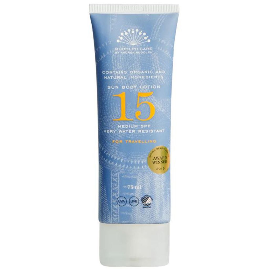 Rudolph care sun body lotion SPF15 medium very water resistant 75ml (dato)