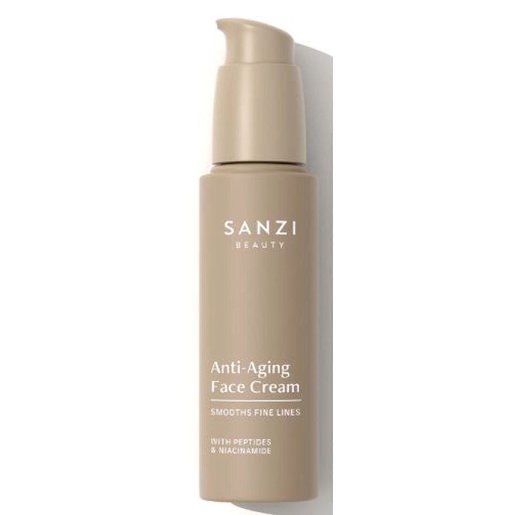 Sanzi beauty anti-aging face cream smooths fine lines with peptides & niacinamide 50ml