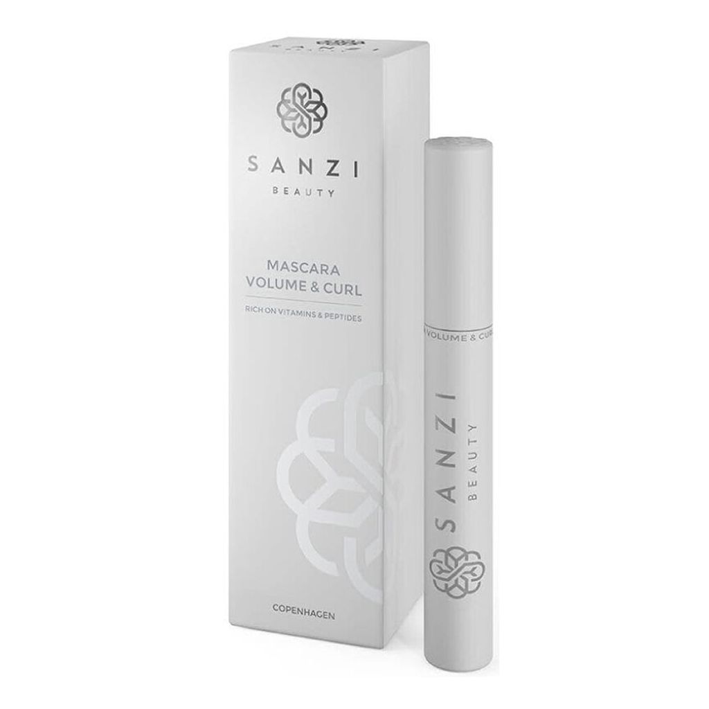Sanzi beauty mascara volume & curl black 6ml