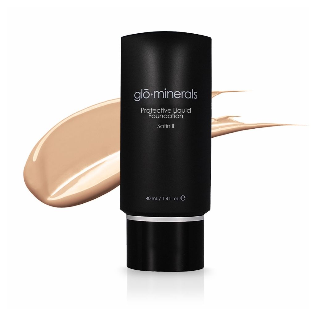 Glo minerals Protective liquid foundation satin ll Natural 40ml