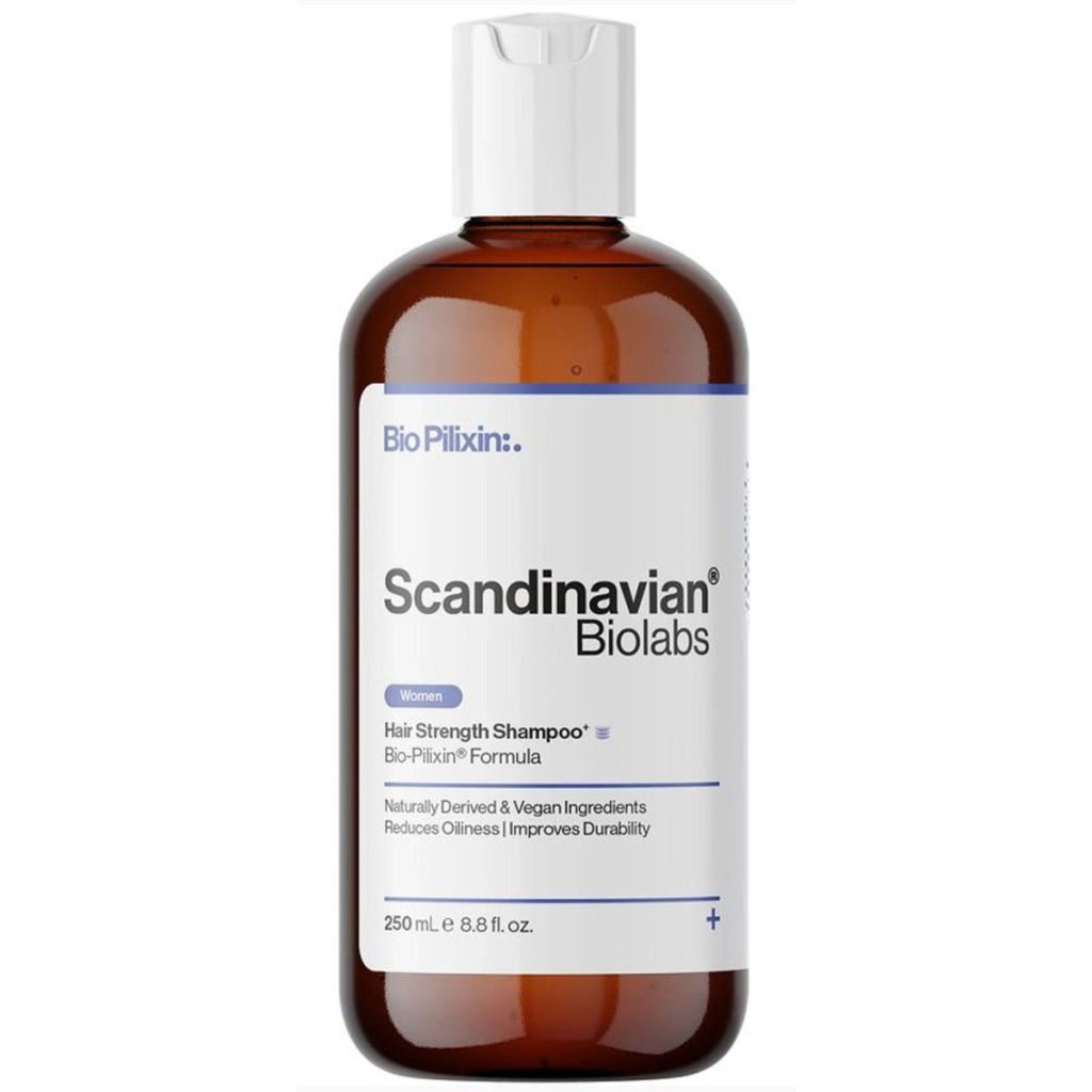 Scandinavian biolabs hair strength shampoo bio-pilixin formula for women 250ml