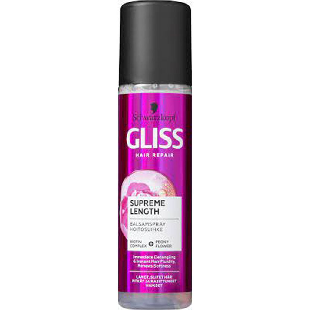 Schwarzkopf gliss hair repair supreme length balsamspray 200ml