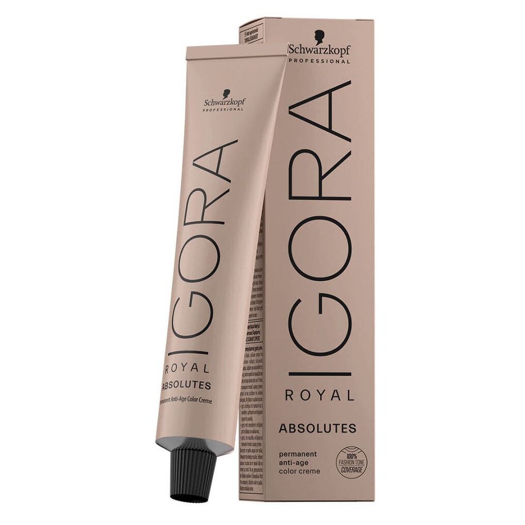 Schwarzkopf igora royal absolutes permanent anti-age color creme 6-50 dunkelblond gold natur 60ml