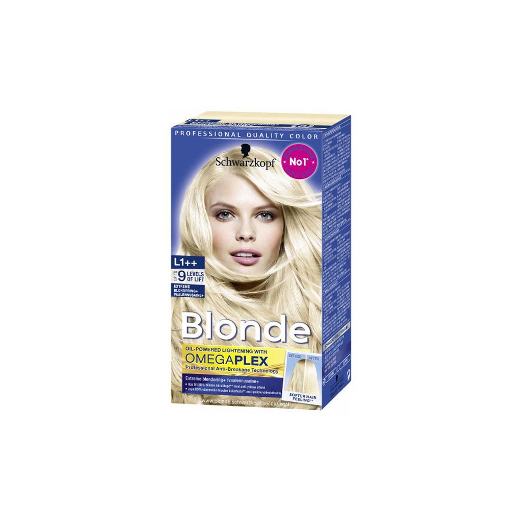 Schwarzkopf professional quality color blonde 