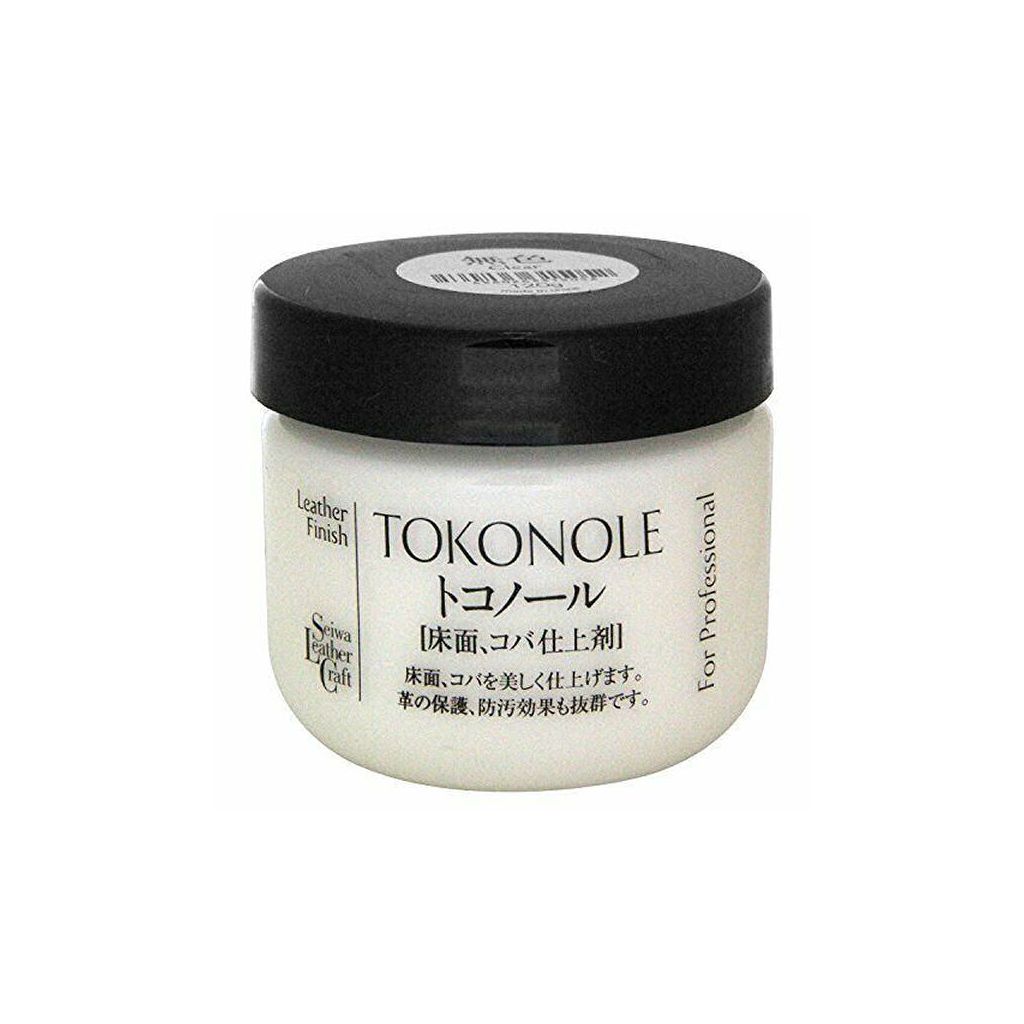 Seiwa leather craft tokonole leather finish clear 120g