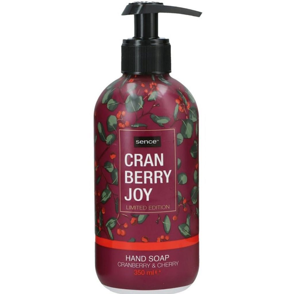 Sence cran berry joy limited edition hand soap cranberry & cherry 350ml