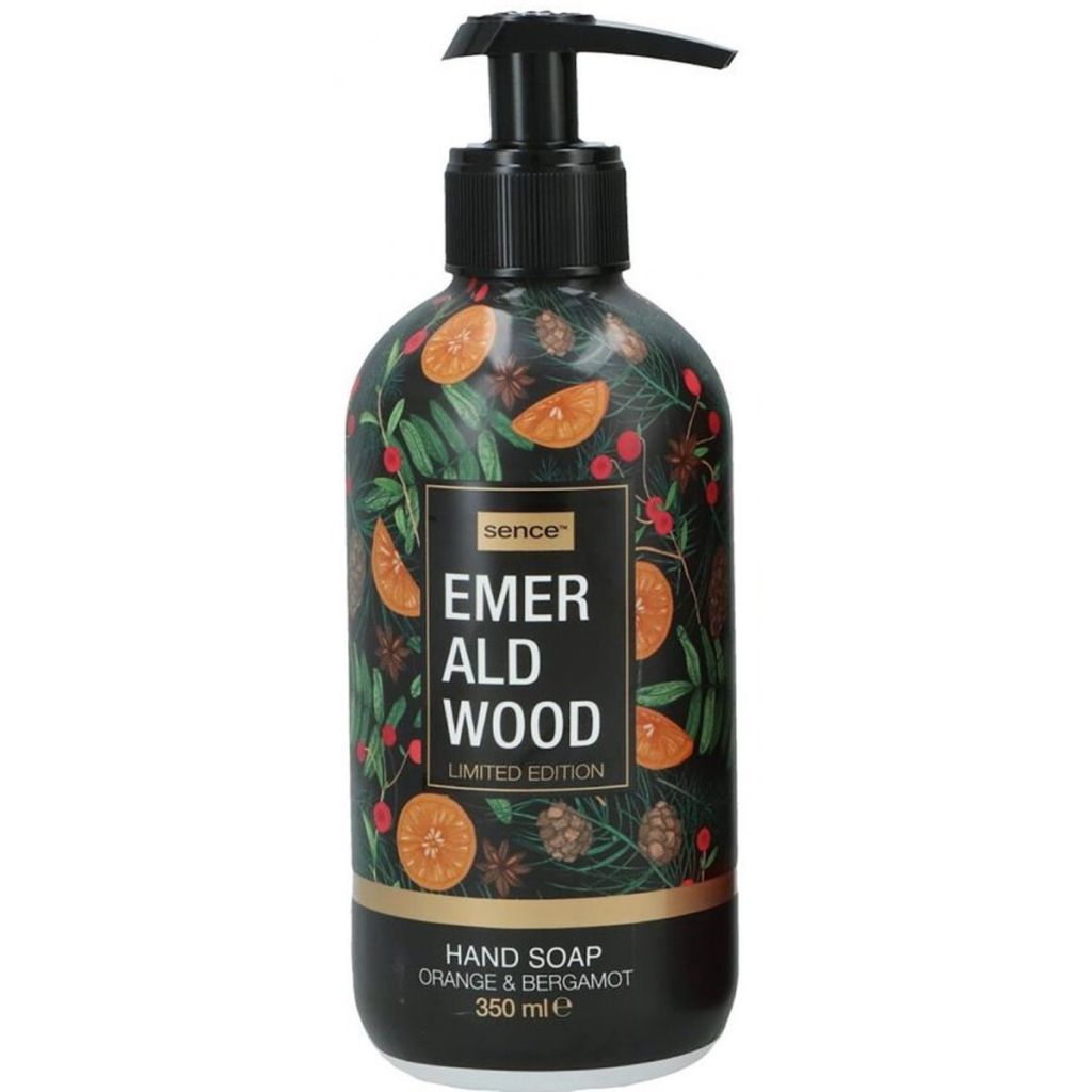 Sence emer ald wood limited edition hand soap orange & bergamot 350ml