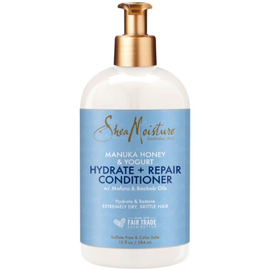 shea moisture manuka honey & yogurt hydrate + repair conditioner 384ml