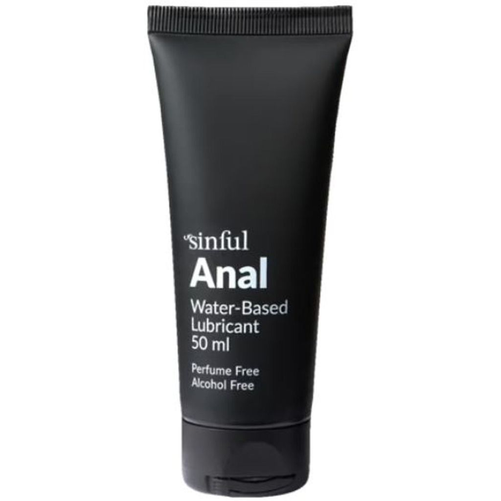 Sinful anal water-based lubricant perfume free 50ml (dato)