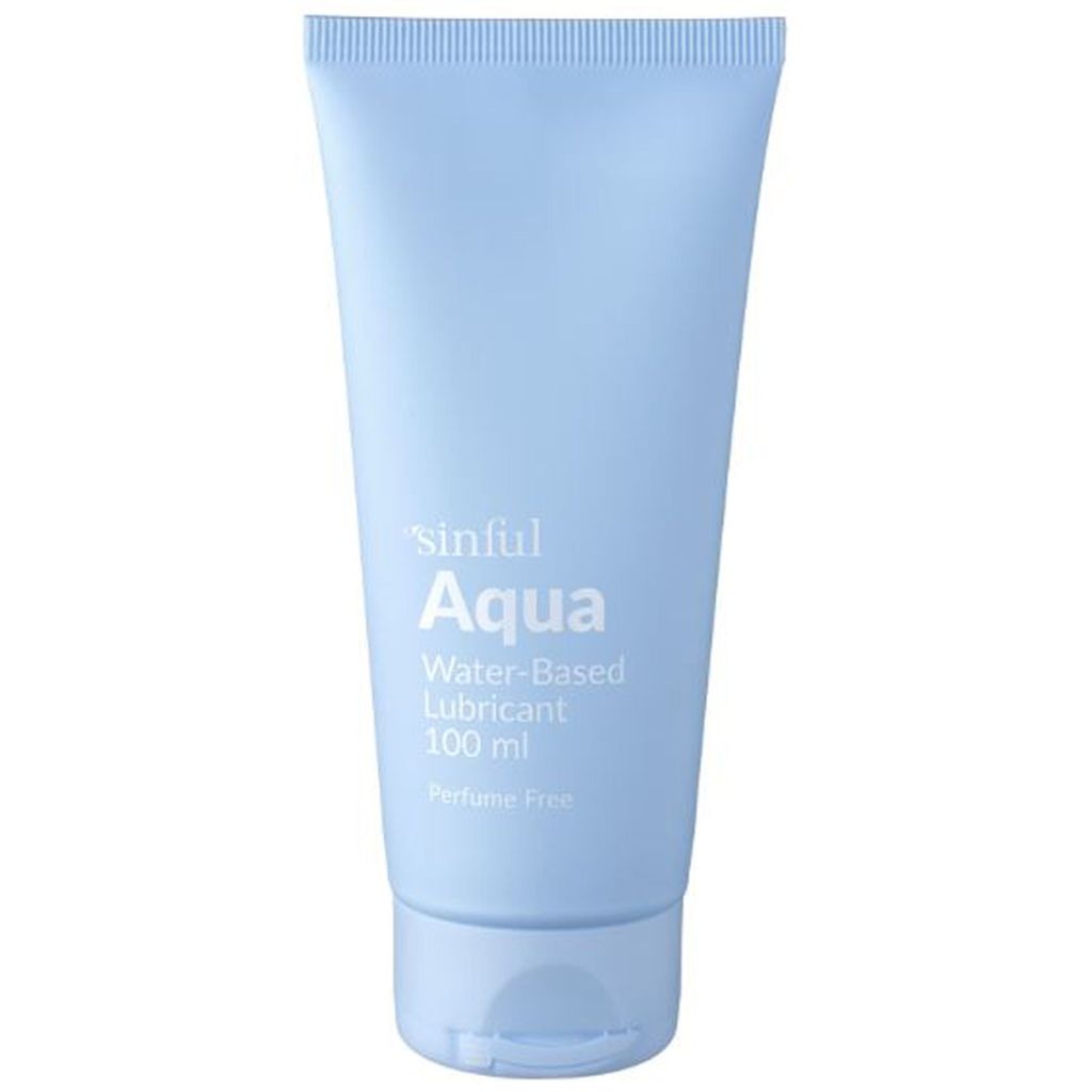 Sinful aqua water-based lubricant perfume free 100 ml
