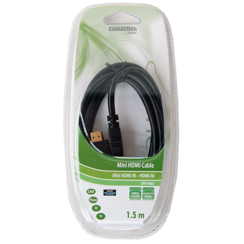 Connectech by Sinox Mini HDMI - HDMI 1,5m CVT7882
