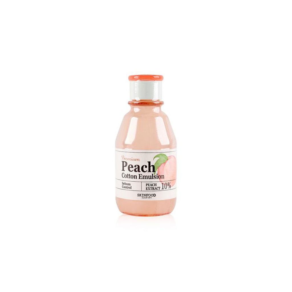 Skinfood premium peach cotton emulsion 140ml