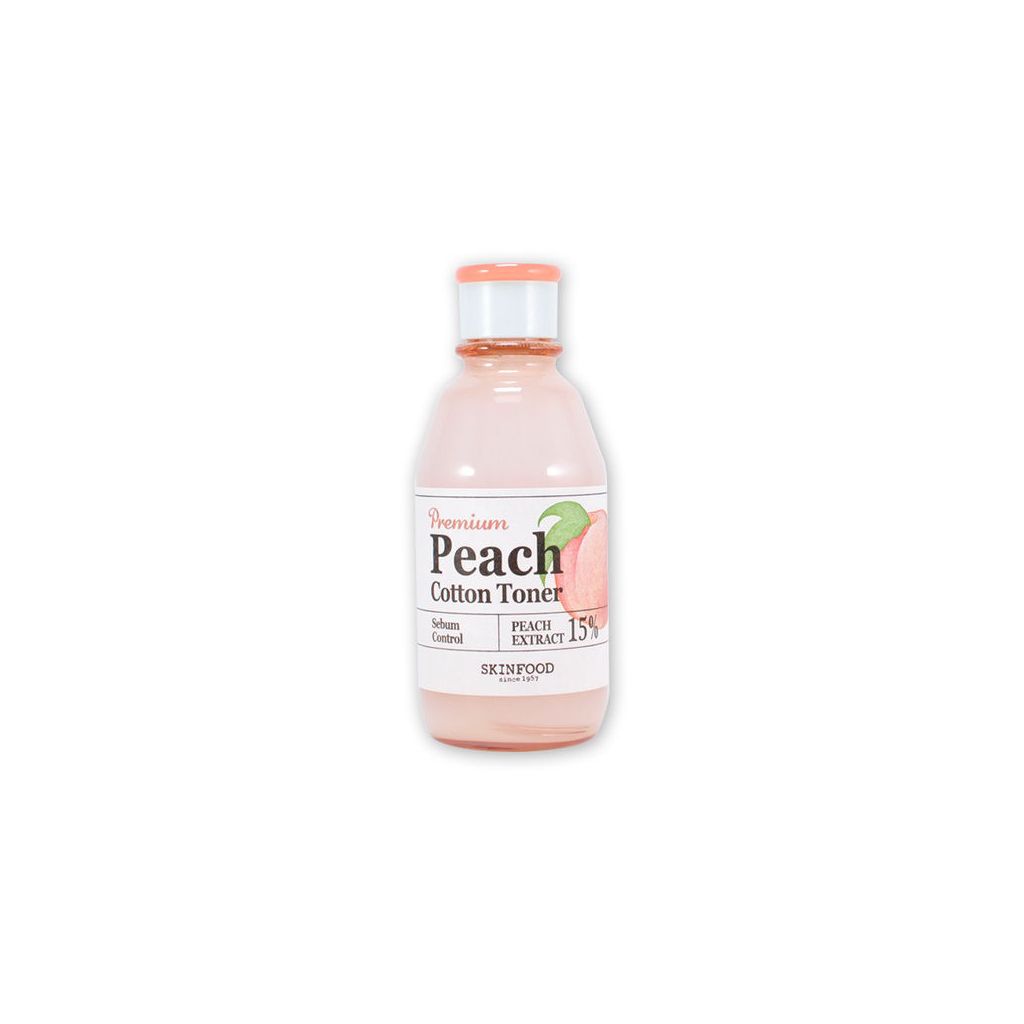 Skinfood premium peach cotton toner 175ml