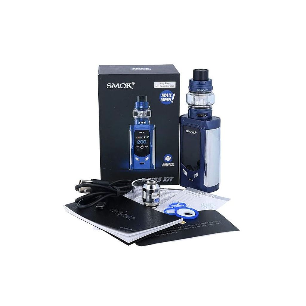 SMOK R-KISS kit - navy blue and prism chrome
