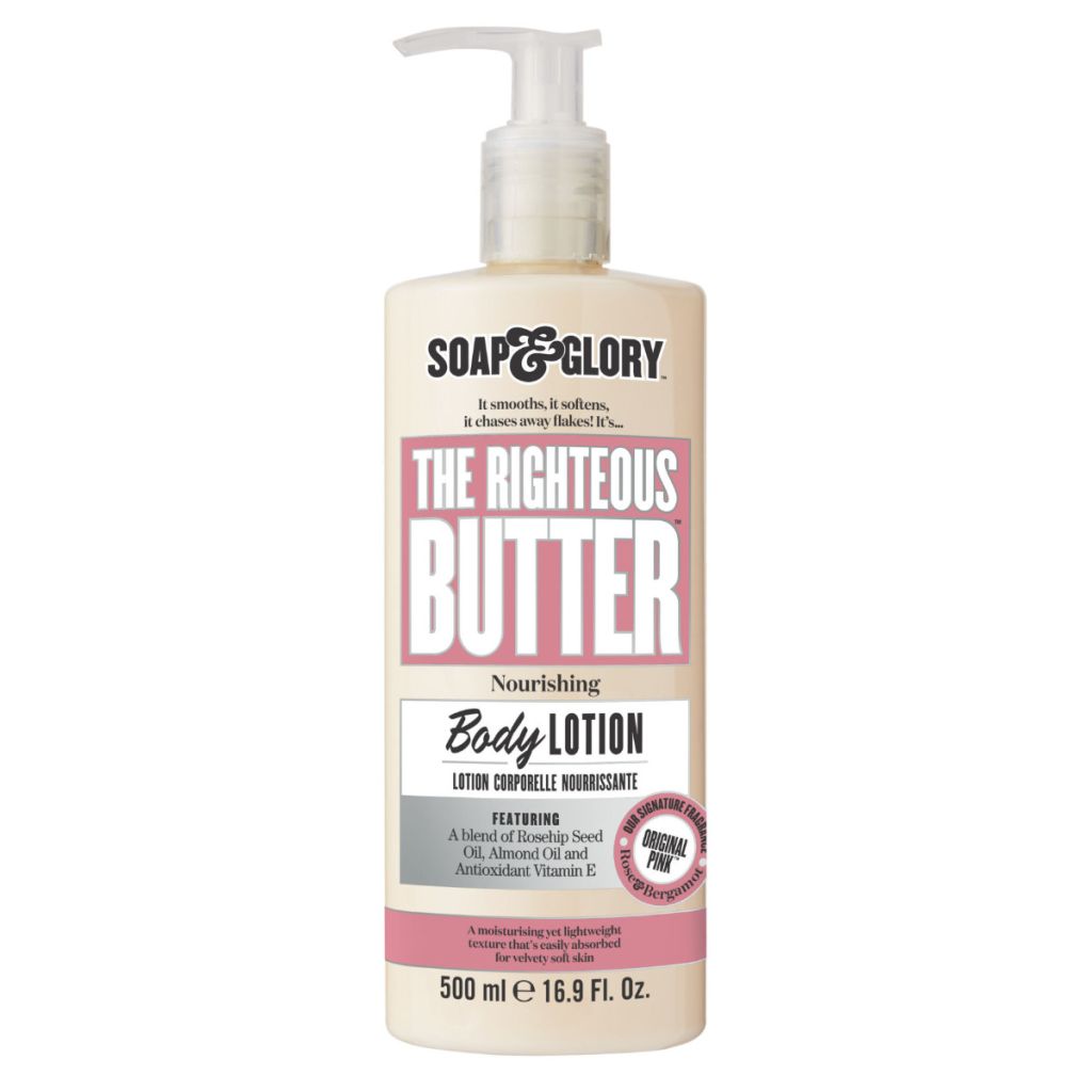 Soap & glory the righteous butter nourishing body lotion 500ml
