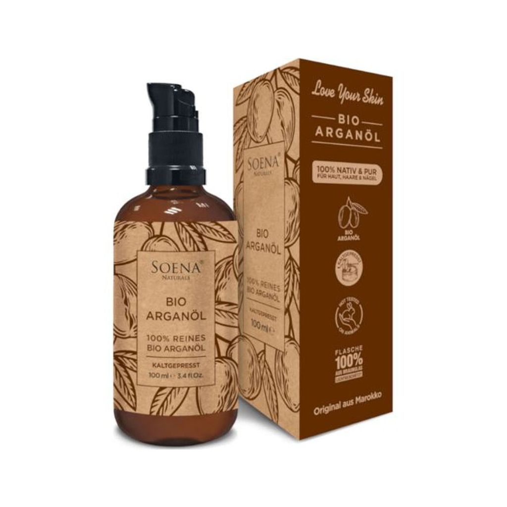 Soena naturals 100% reines bio arganöl kaltgepresst 100ml