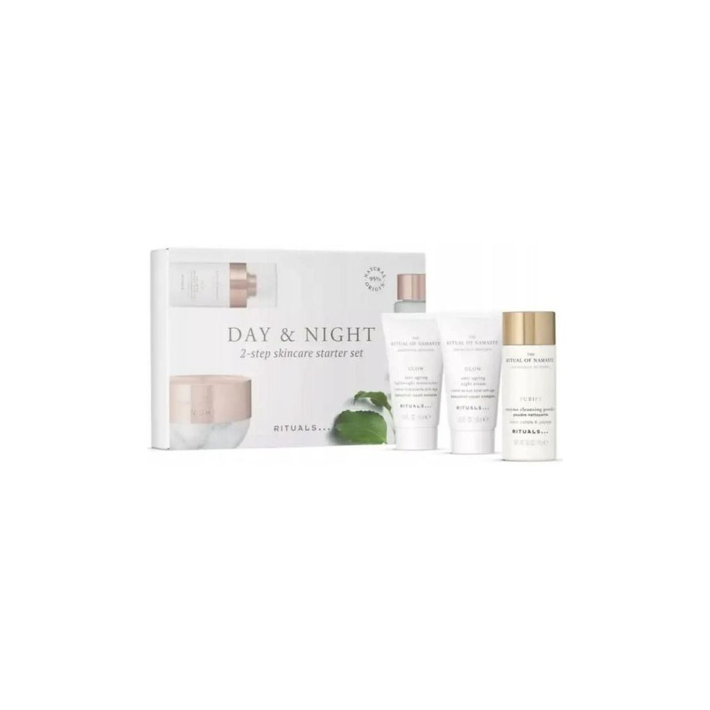 Rituals day & night 2-step skincare starter set - 3 dele
