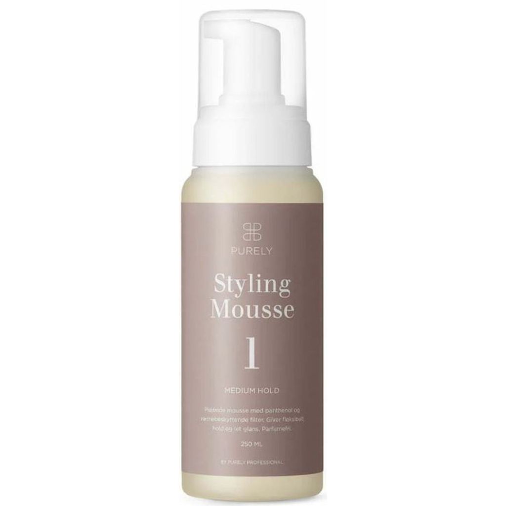 Purely styling mousse 1 medium hold 250ml