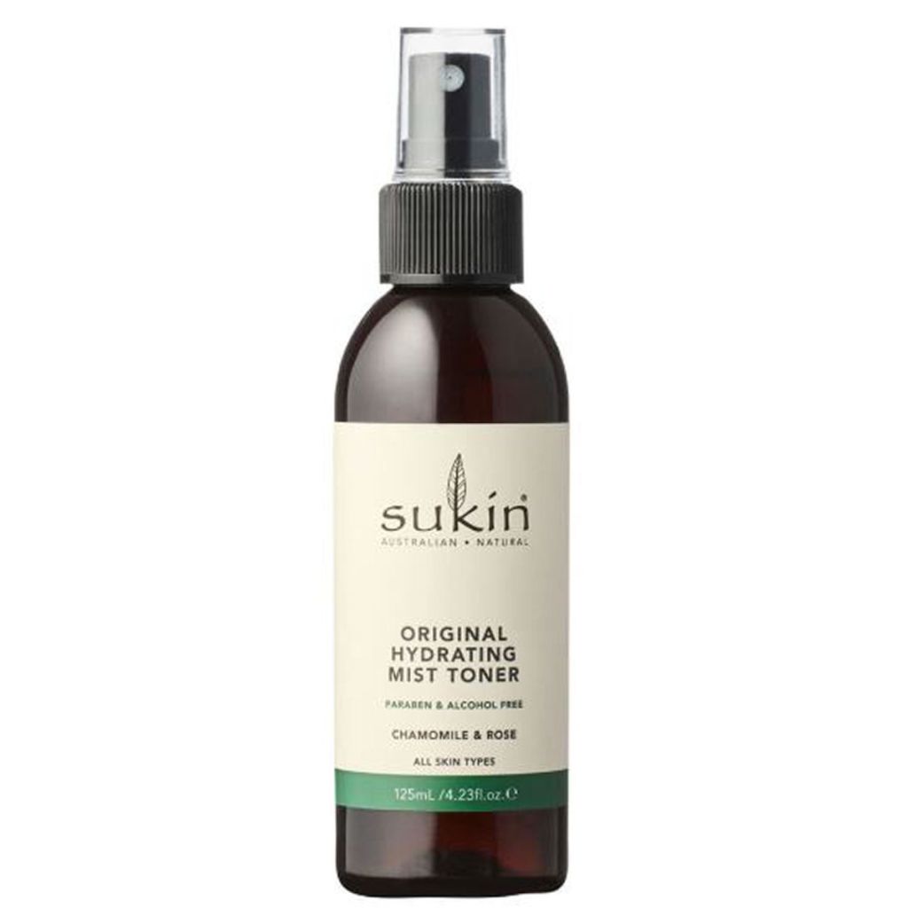 Sukin australian natural original hydrating mist toner chamomile & rose all skin types 125ml