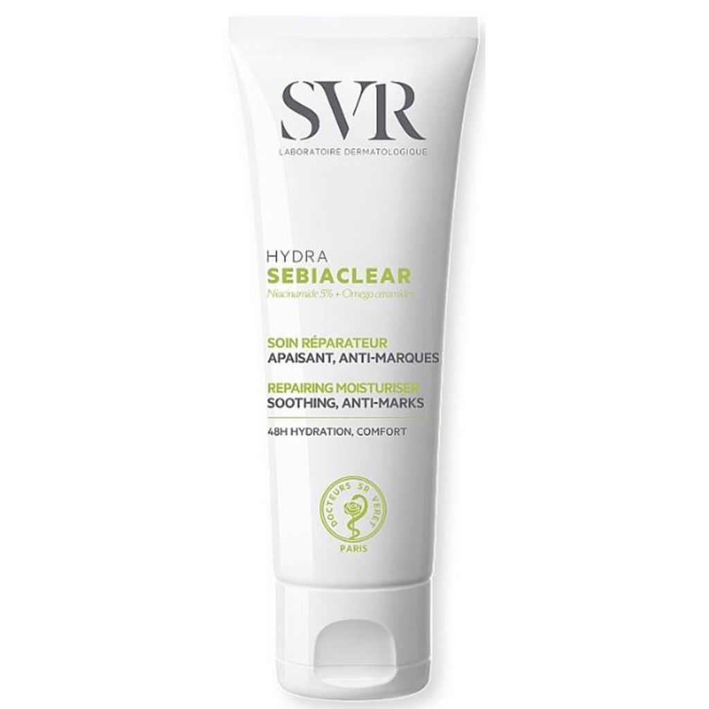 SVR hydra sebiaclear repairing moisturiser soothing anti-marks 40ml (dato)