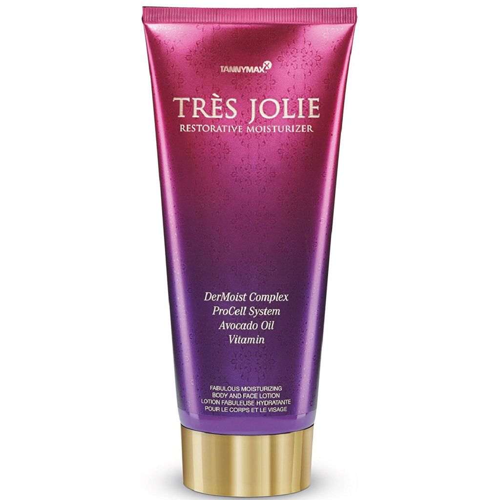 Tannymax trés jolie restorative moisturizer body and face lotion avocado oil vitamin 200ml