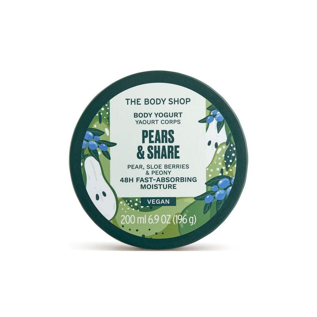 The body shop body yogurt pears & share 48H fast-absorbing moisture 250ml
