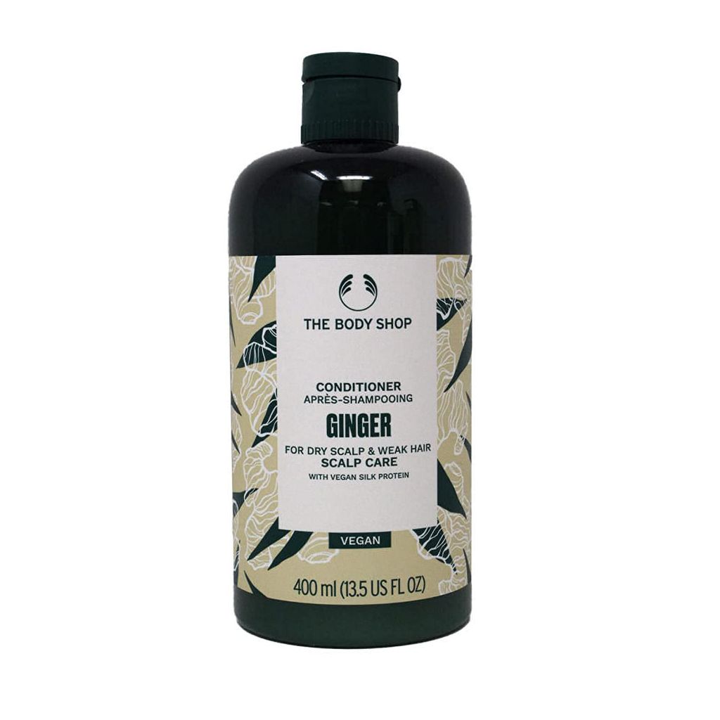 The body shop ginger conditioner scalp care for dry scalp & weak hair 400ml