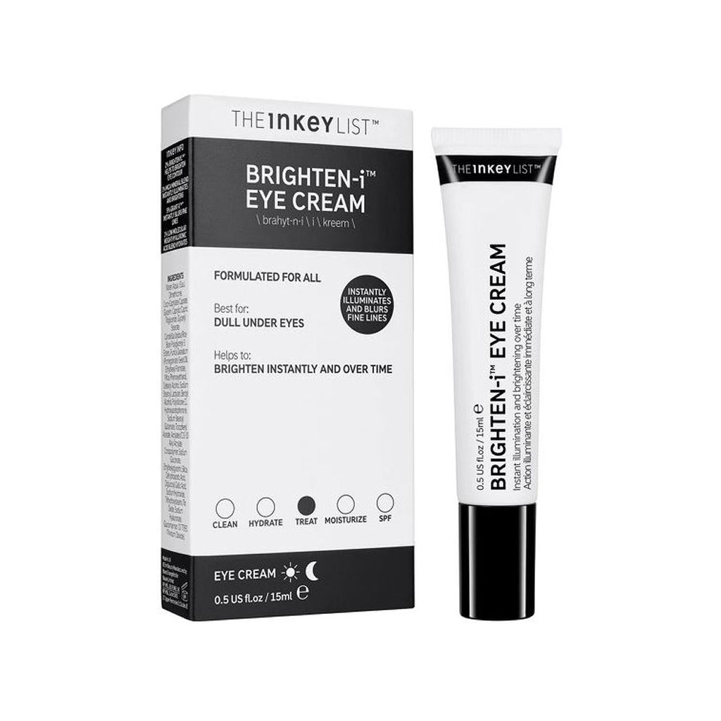 The inkey list brighten-i eye cream formulated for all 15ml