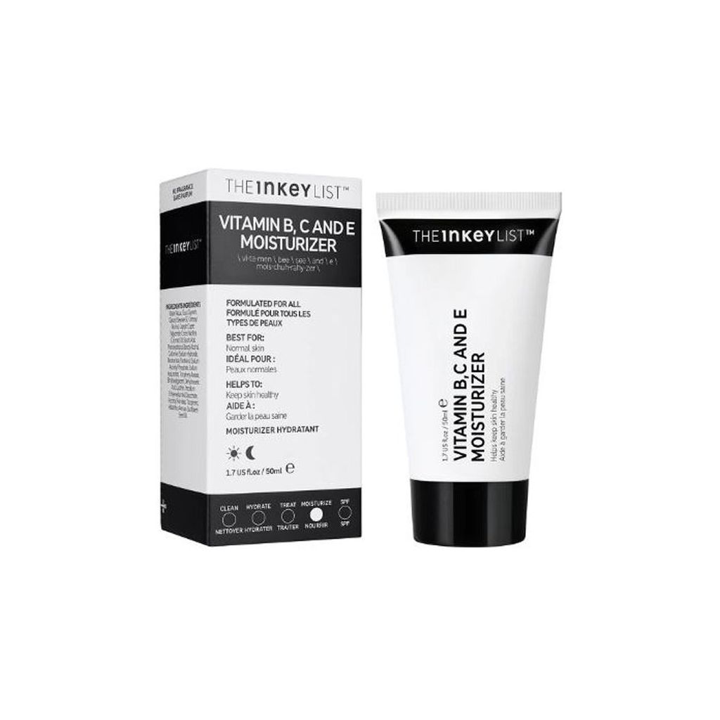 The inkey list vitamin B C and E moisturizer 50ml