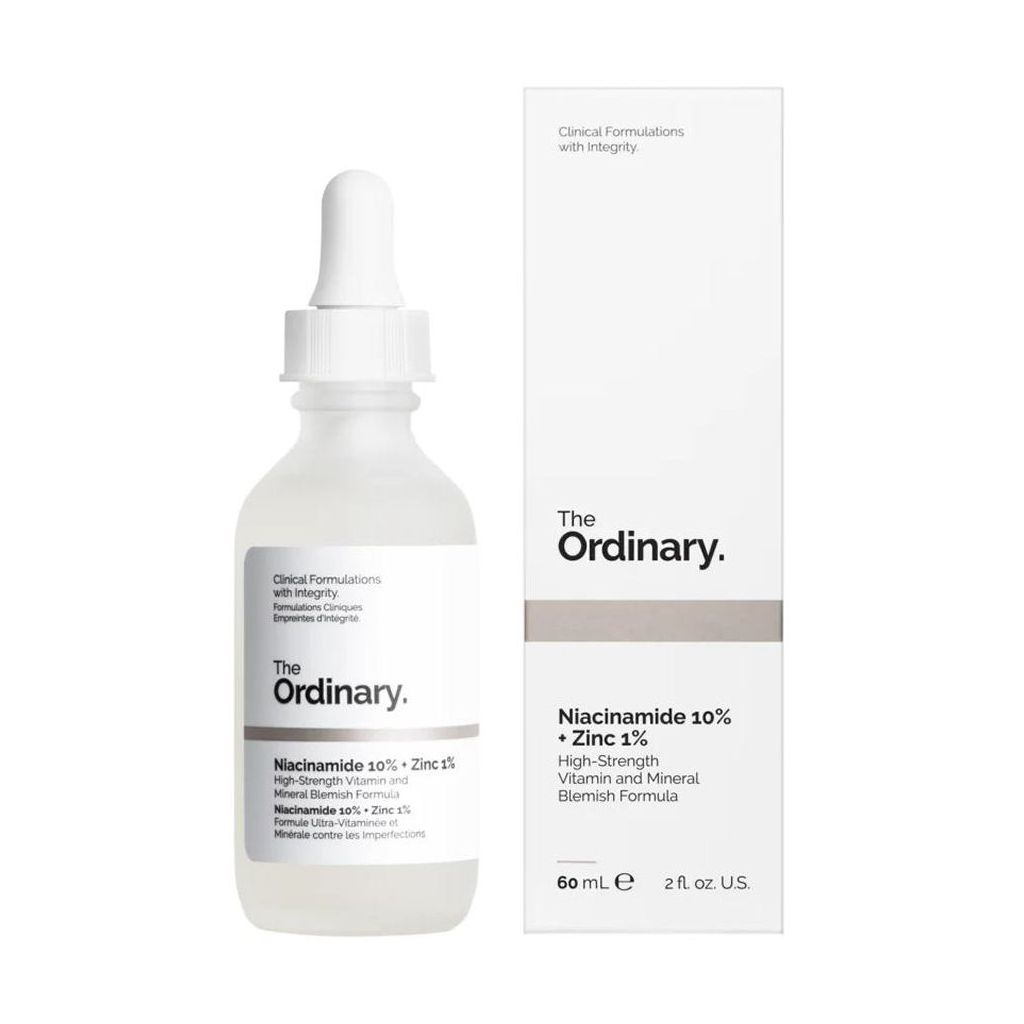 The ordinary niacinamide 10% + zinc 1% high-strength vitamin and mineral blemish formula 60 ml