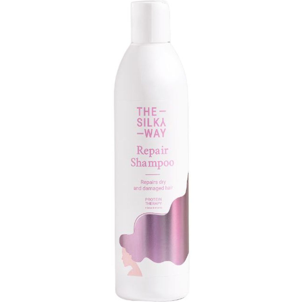 The silky way repair shampoo repairs dry and damaged hair 275ml