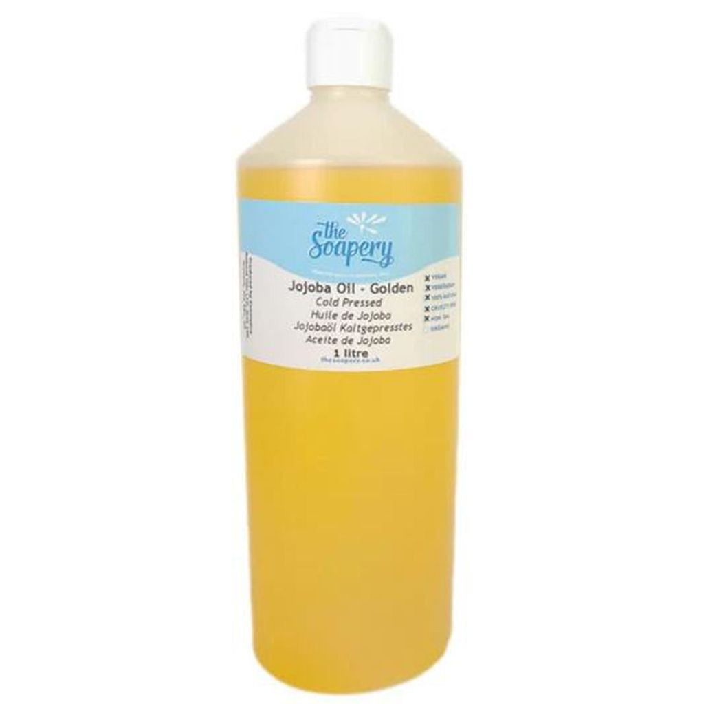 The soapery jojoba oil golden cold pressed 1L