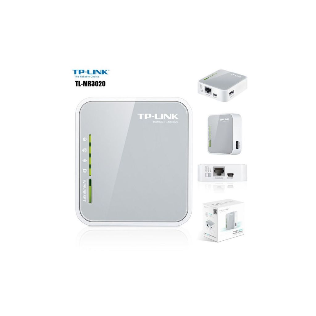 TP-link portable 3G/4G wireless N router model TL-MR3020