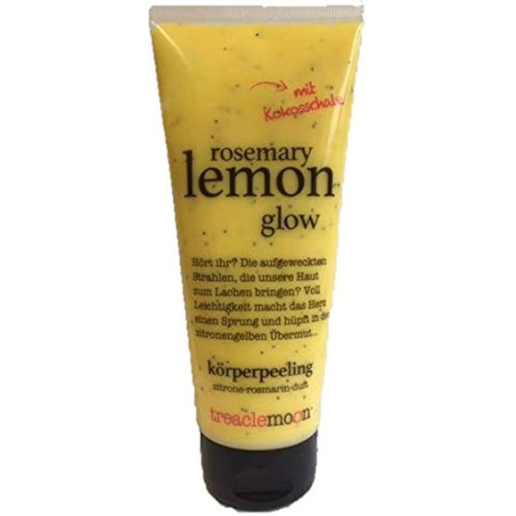 Treaclemoon rosemary lemon glow körperpeeling zitrone-rosmarin duft 225ml