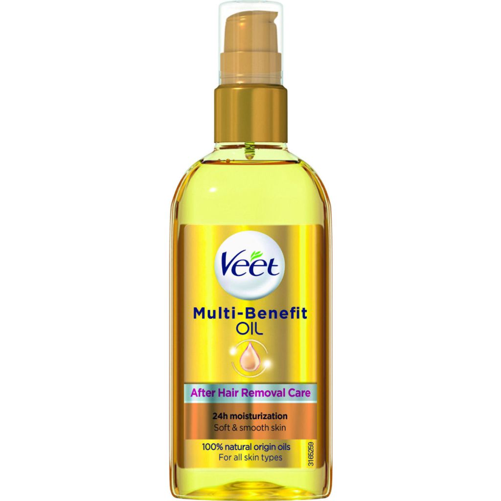Veet multi-benefit oil after hair removal care 24h moisturization 100ml