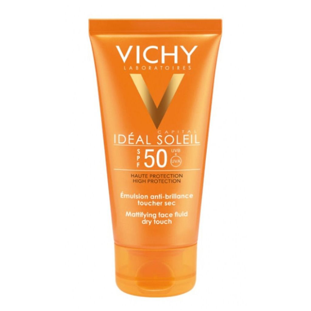 Vichy capital idéal soleil SPF50 high protection mattifying dry touch face fluid 50ml