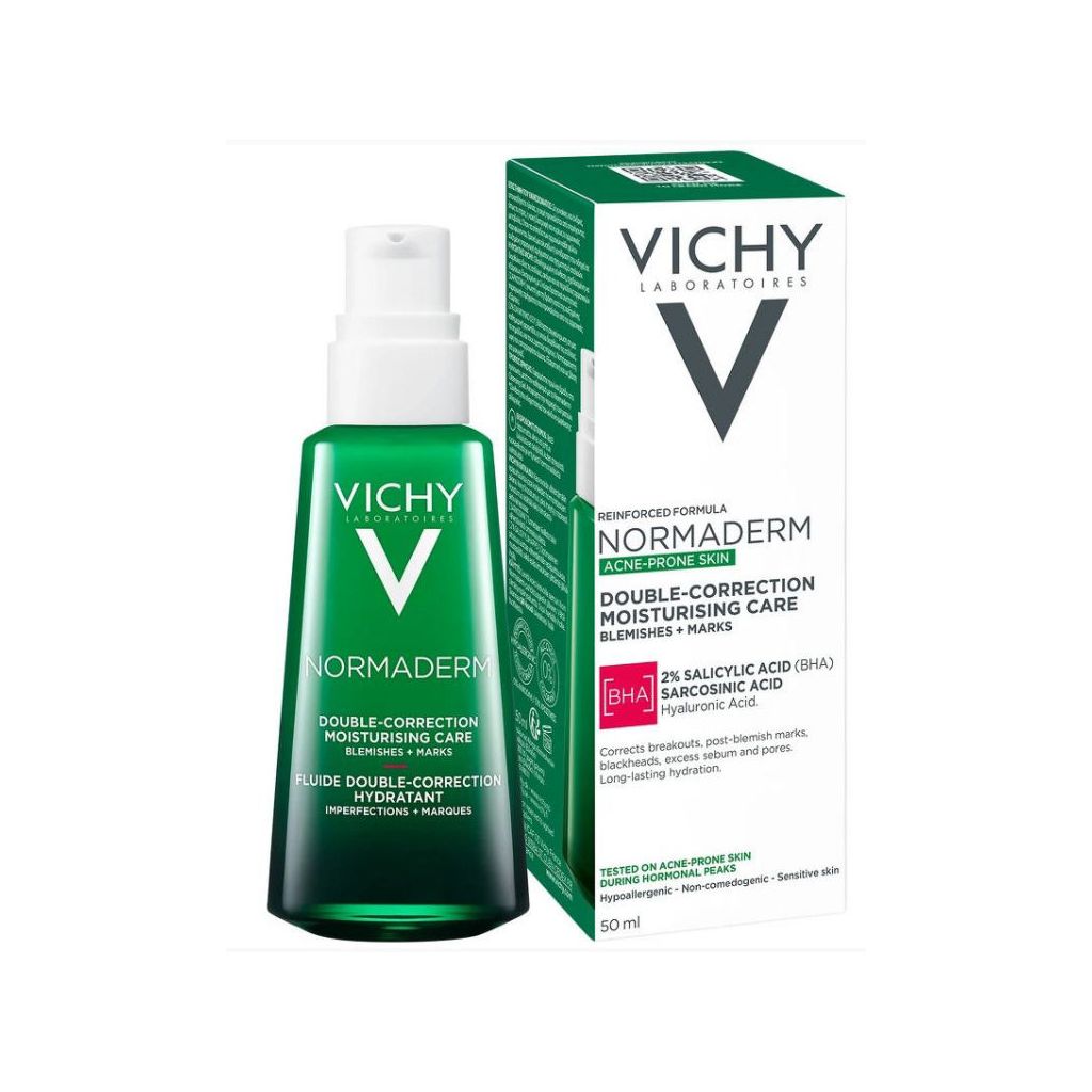 Vichy laboratoires normaderm acne-prone skin double-correction moisturising care 50ml (dato)