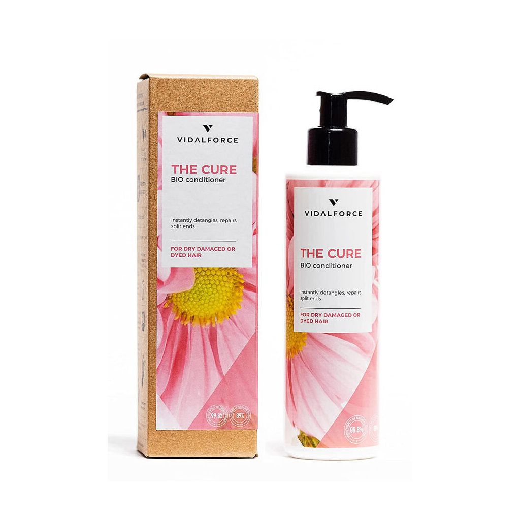 Vidalforce the cure bio conditioner for dry damaged or dyed hair 250ml