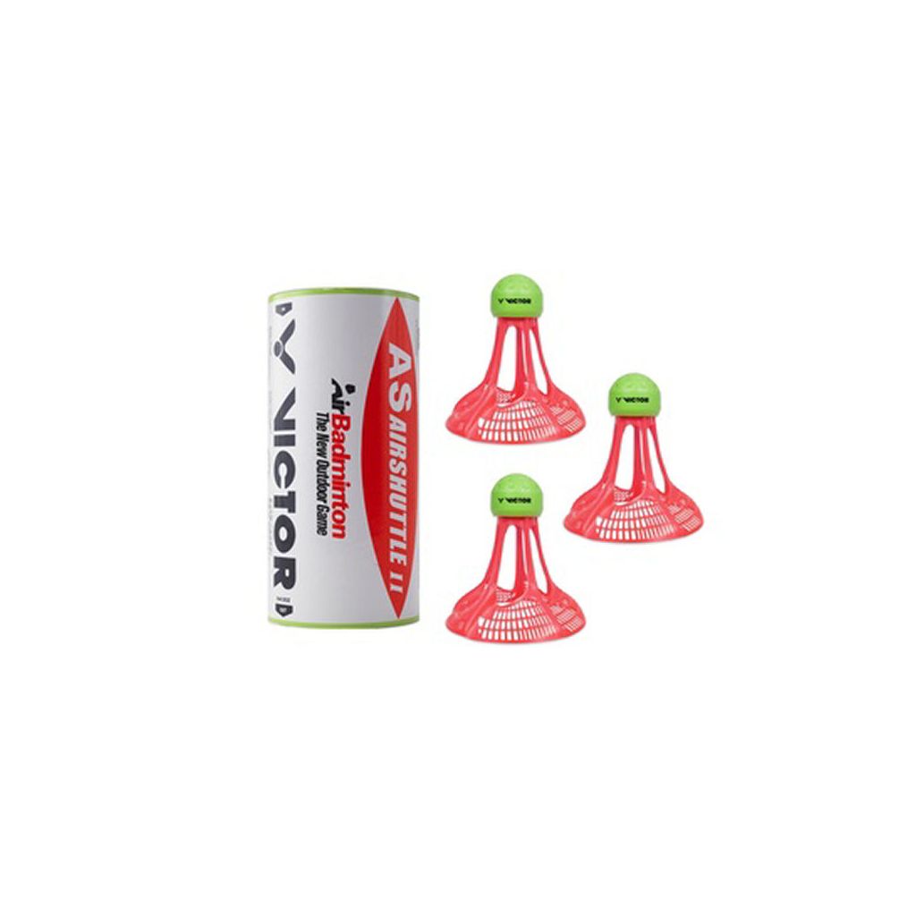 Victor AS airshuttle II air badminton the new outdoor game 3 stk.