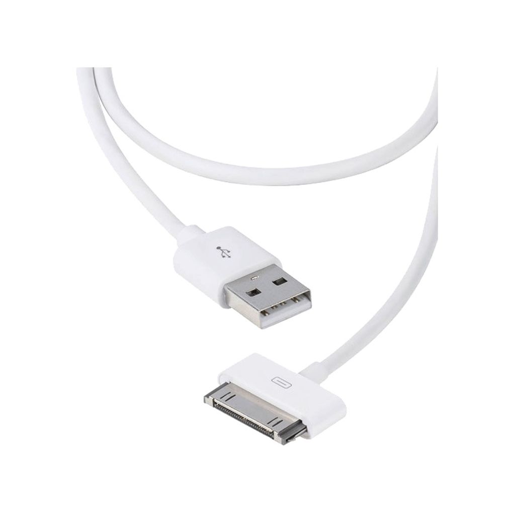 Vivanco power/sync cable for iphone (35470) 1.5m hvid
