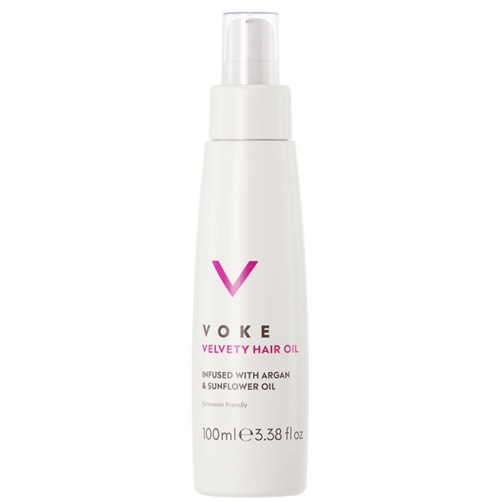 Voke velvety hair oil infused with argan & sunflower oil 100ml