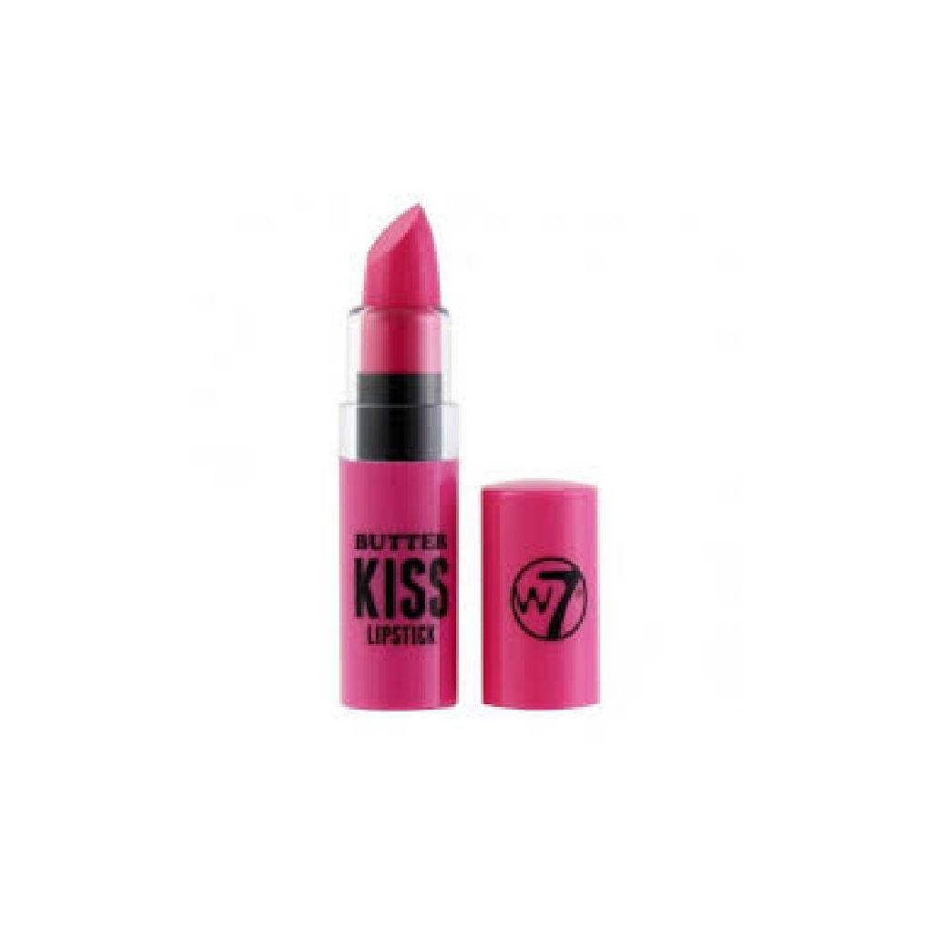 W7 butter kiss lipstick fabulous fuchsia 3g