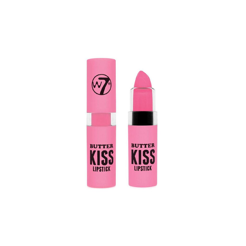 W7 butter kiss lipstick pretty in pink 3g