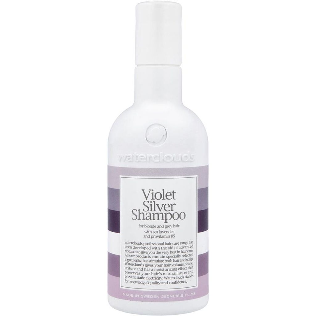 Waterclouds violet silver shampoo with sea lavender and provitamin B5 250ml