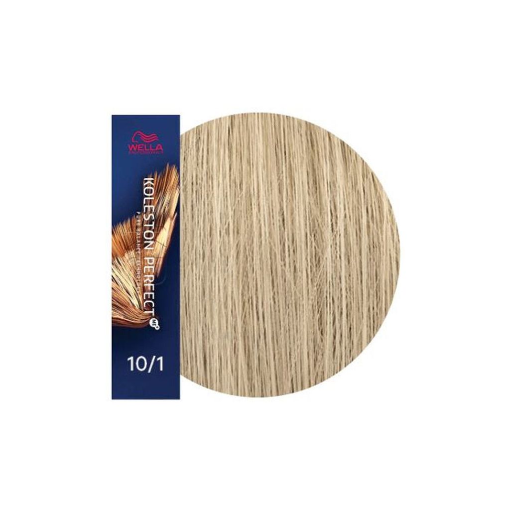 Wella professionals koleston perfect pure balance technology 10/1 lightest blonde ash 60ml